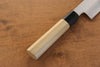 Jikko Arata Acero Blanco No.2 Gyuto 210mm Mango de Magnolia - Japanny-SP