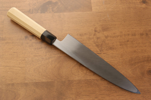 Jikko Acero Blanco No.2 Gyuto  240mm Mango de Magnolia - Japanny-SP