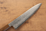 Seisuke ZA-18 Damasco con Terminado de Espejo Gyuto  210mm Mango de Roble - Japanny-SP