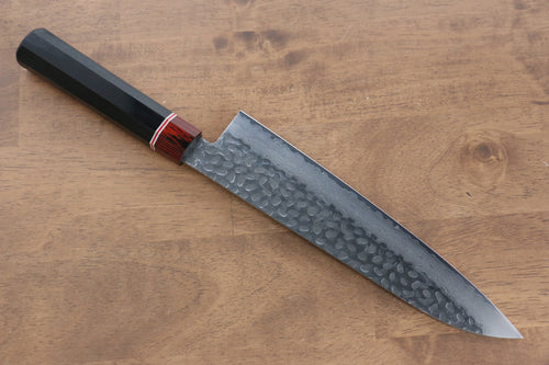 Seisuke VG10 Damasco Gyuto  210mm Mango de Madera de Pakka Negra - Japanny-SP