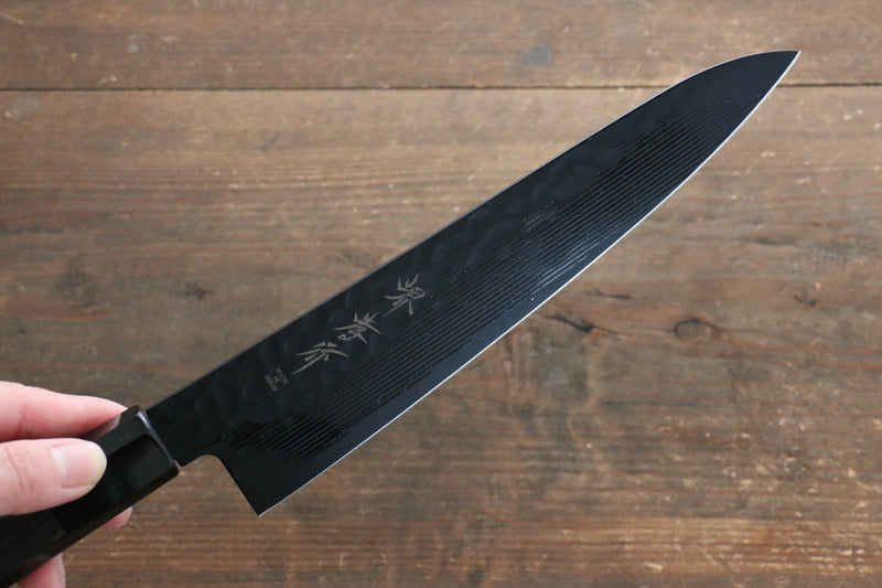 Sakai Takayuki Sakai Takayuki  Kurokage VG10 Hammered Teflon Coating Gyuto, Santoku & Petty 150mm  with Wenge Handle Set - Japanny-SP