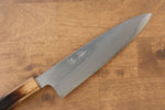 Seisuke Acero Blanco No.2 Gyuto  240mm Mango de Arce quemado (Mehakkaku) - Japanny-SP