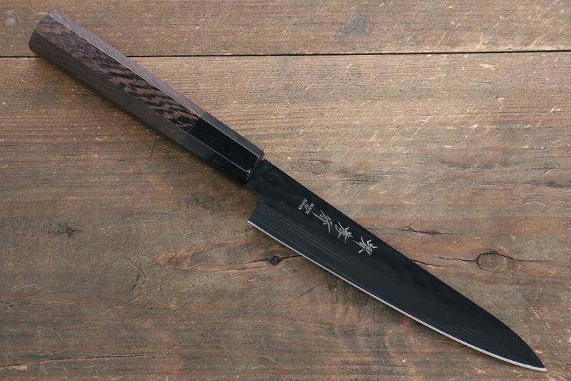 Sakai Takayuki Sakai Takayuki  Kurokage VG10 Hammered Teflon Coating Gyuto, Santoku & Petty 150mm  with Wenge Handle Set - Japanny-SP