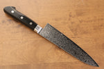 Seisuke Kagami AUS10 Damasco con Terminado de Espejo Gyuto  180mm Mango de Madera de Pakka Negra - Japanny-SP