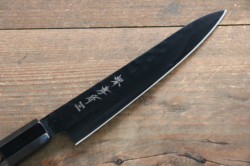 Sakai Takayuki Sakai Takayuki  Kurokage VG10 Hammered Teflon Coating Gyuto, Santoku & Petty 150mm  with Wenge Handle Set - Japanny-SP