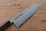 Kanetsune Acero Azul No.2 Damasco Kiritsuke  170mm Mango de Shitan - Japanny-SP