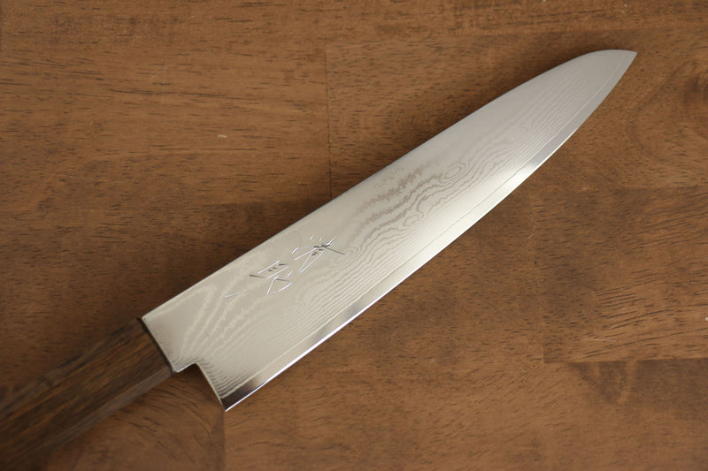 Seisuke VG10 Damasco de 63 Capas Gyuto  210mm Mango de Roble - Japanny-SP