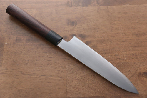 Jikko Acero Blanco No.2 Gyuto 180mm Mango de Shitan - Japanny-SP