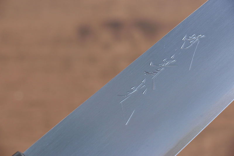 Jikko Acero Blanco No.2 Gyuto 180mm Mango de Shitan - Japanny-SP