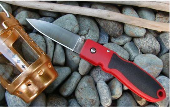 Moki "Feel Duck" Red Pocket Knife - Japanny-SP