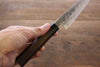 Takayuki Iwai VG10 Damasco Petty-Utilitario  110mm Mango de Shitan - Japanny-SP