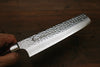 Sakai Takayuki VG10 de 33 Capas Damasco Nakiri  160mm Mango de Madera de pakka de caoba - Japanny-SP