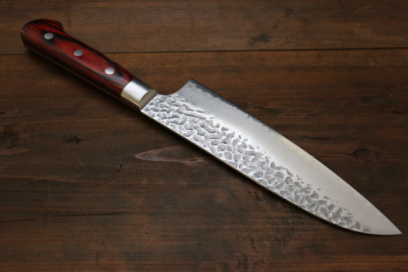 Sakai Takayuki 33 Layer Damascus Gyuto 210mm, Santoku 180mm, and Petty 150mm Japanese Kitchen Chef Knives Set - Japanny-SP