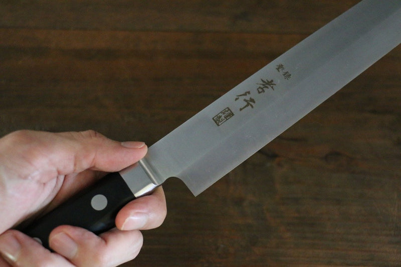 Sakai Takayuki Gran Chef [Para zurdos] Acero Sueco Sujihiki  300mm  con Funda - Japanny-SP