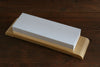 Suehiro Two Sided SMALL Sharpening Stone with Rubber Base - #1000 & #3000 - Japanny-SP