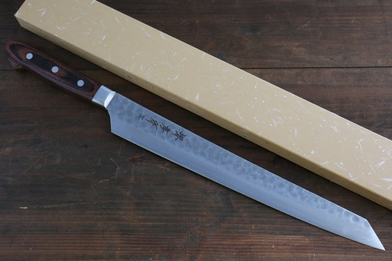 Sakai Takayuki VG10 Damasco de 17 Capas Kiritsuke Yanagiba  300mm - Japanny-SP