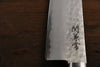 Kanetsune VG1 Martillado Santoku  165mm Mango de Caoba - Japanny-SP