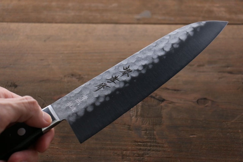 Sakai Takayuki Acero Azul Martillado 3 Capas Santoku  180mm - Japanny-SP