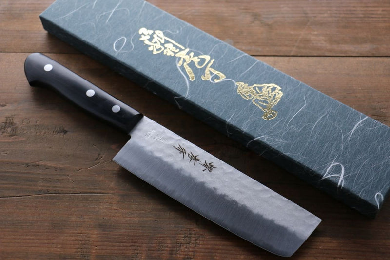 Sakai Takayuki Acero Azul Martillado 3 Capas Nakiri  165mm - Japanny-SP