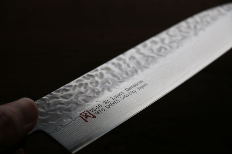 Iseya VG10 Damasco Santoku  180mm - Japanny-SP