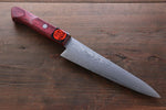 Shigeki Tanaka VG10 de 17 Capas Damasco Petty-Utilitario  150mm Mango de Madera de pakka roja - Japanny-SP