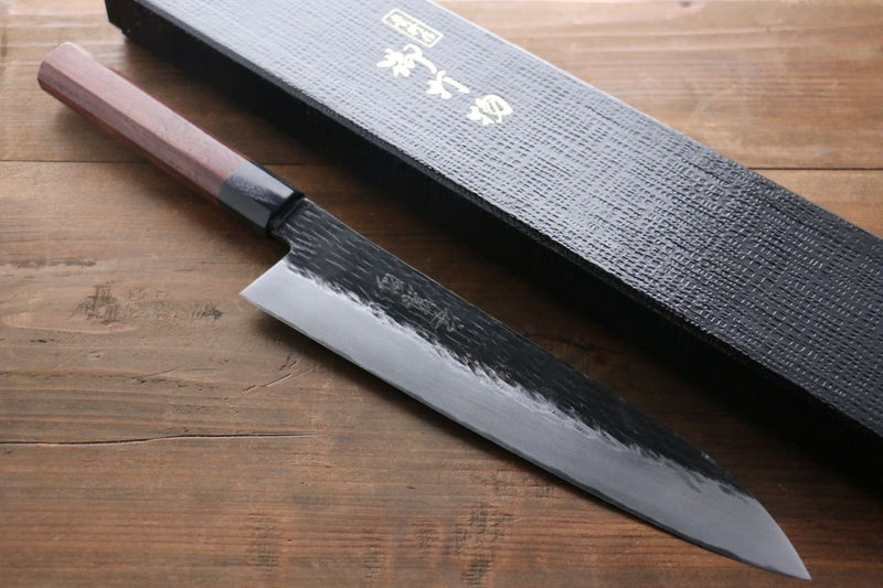 Takayuki Iwai Super Azul Kurouchi Gyuto  240mm Mango de Shitan - Japanny-SP