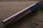 Takayuki Iwai Acero Azul No.2 Kurouchi Funayuki  165mm Mango de Shitan - Japanny-SP